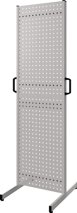 Stellwand H1870xB530xT590mm 2 Lochpl.RAL 7035 KAPPES