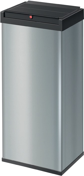 Abfallbehälter H763xB339xT260mm 52l silber HAILO
