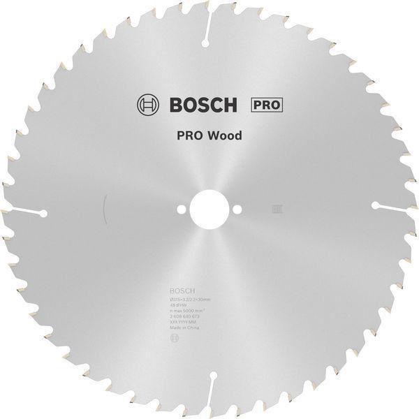 Kreissägeblatt PRO Wood AD 315mm Z.48 WZ Bohr.30mm Schnitt-B.3,2mm HM BOSCH