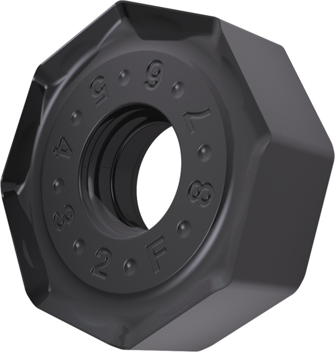 Fräswendeschneidplatte ISO ONMX 060508SR-F:8215 D. 5,7mm PVD beschichtet PRAMET