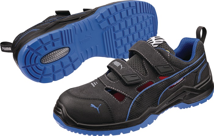 Sicherheitssandale NEODYME BLUE LOW Gr.35 W.11 schwarz/blau