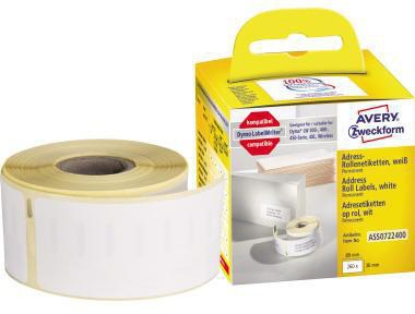 Avery Zweckform Etikett ASS0722400 89x36mm 260 St./Rl.