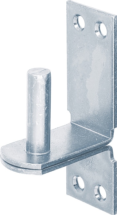 Kloben DII auf Platte 16x28mm galv.verz.d.pass.GAH