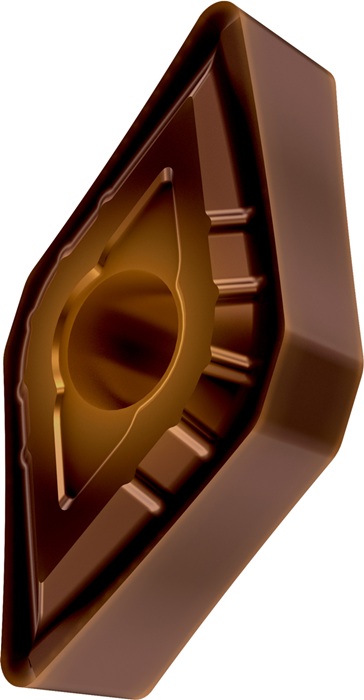 Drehwendeschneidplatte ISO DNMG 150604E-SF:T8415 D.5,16mm PVD beschichtet