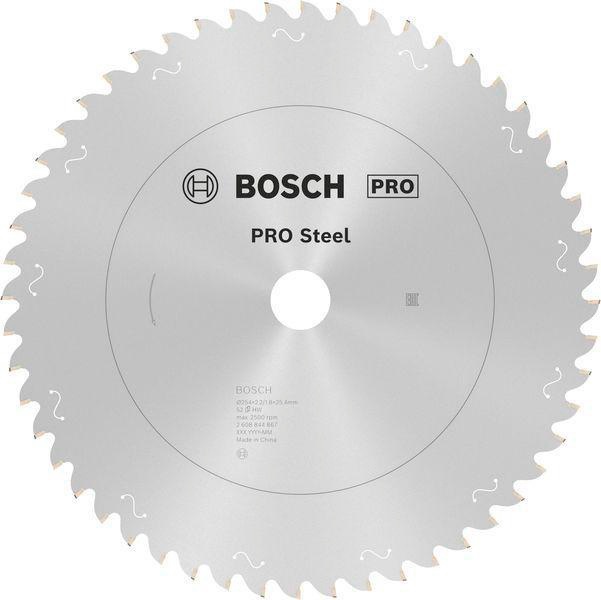 Kreissägeblatt PRO Steel Form HLTCG D.254mm Bohrungs-D.25,4mm Z.52 BOSCH