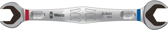 Doppelmaulschlüssel 6002 Joker 17x19mm L.235mm ma verchr.WERA