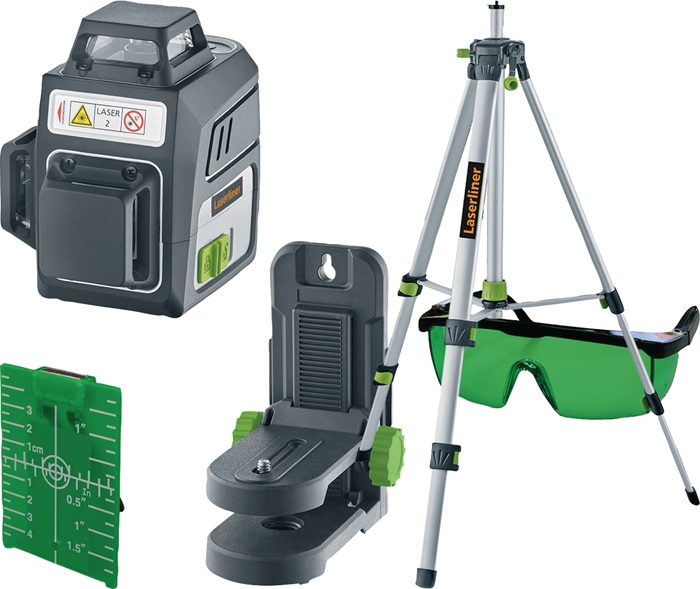 Kreuzlinienlaser PocketPlane-Laser 3G ± 0,3 mm/m ± 3,5Grad LK 2 LASERLINER