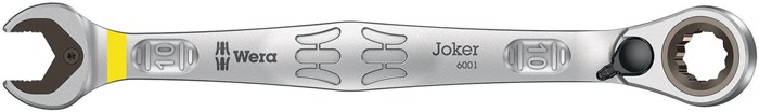 Maulringratschenschlüssel Joker SW 10mm L.159mm umschaltbar,Rings.15Grad WERA