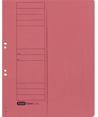 ELBA Ösenhefter 100551882 DIN A4 Vorderd. halb kaufm. Heft. rot