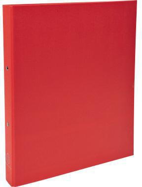 Exacompta Ringbuch 54375E DIN A4 PP 2Ringe 30mm rot