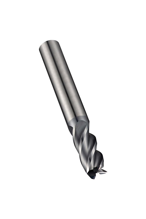Schaftfräser S761 D.4mm Gesamt-L.57mm Schneiden-L.12mm HM AlCrN 40Grad Z.4