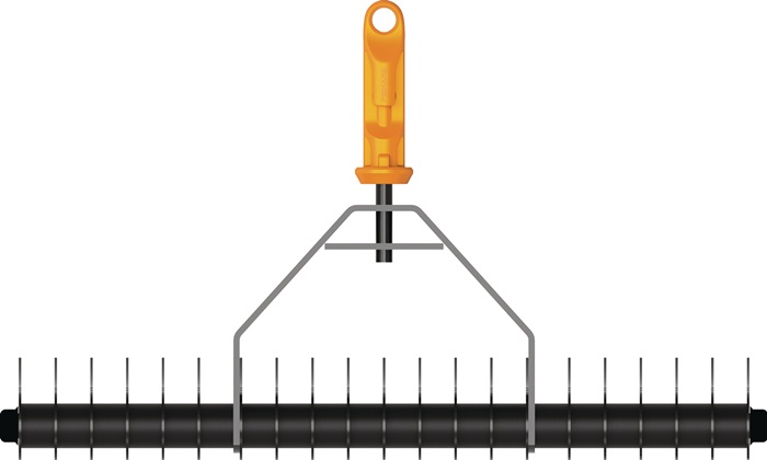 Rasenlüfter OneClick Arbeits-B.360mm Zinken-L.60mm 21 Zinken FISKARS