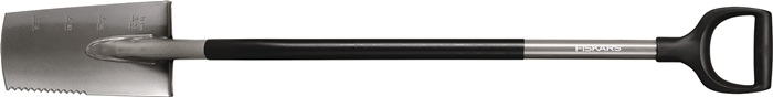 Schmaler Spaten 250x153mm 1230mm Ergonomic FISKARS