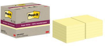 Post-it Haftnotiz Super Sticky Recycling 654 RSS12CY ge 12 St.