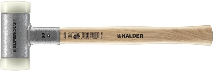 Schonhammer SUPERCRAFT L.370mm Kopf-D.50mm Hickory rückschlagfrei