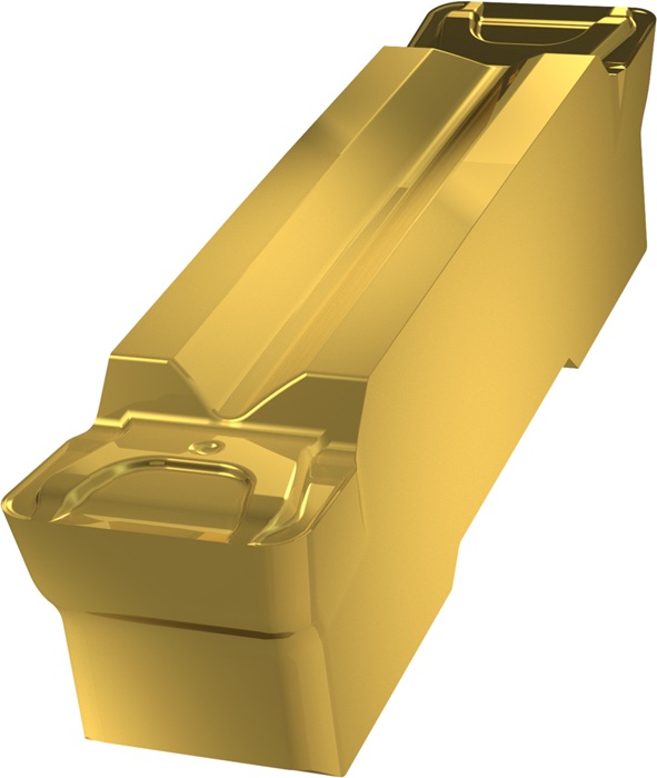 Wendeschneidplatte ISO GL6-D600M08-GM:G8330 Breite 6mm PVD beschichtet Gold