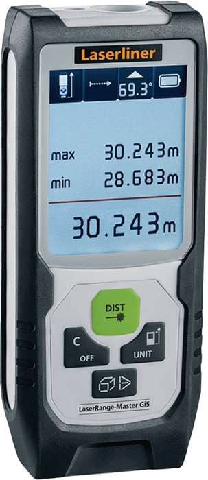 Laserentfernungsmesser Master Gi5 50m ± 2mm IP40 LASERLINER