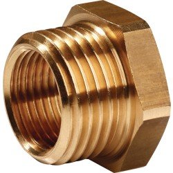 Reduziernippel MS AG G 3/8 Zoll IG G 1/4 Zoll SW 19mm TECWERK
