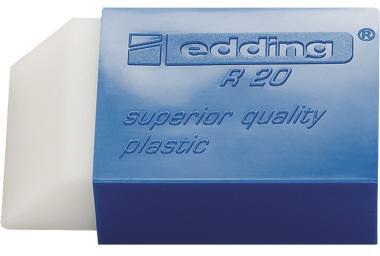 edding Radierer R 20 4-R20 Kunststoff transparent
