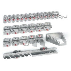 Werkzg.h.28-tlg.14 Haken/6 Doppelhaken/8 div.Hal.RASTERPLAN