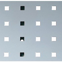 Lochplatte B457xL495mm lichtgrau BOTT
