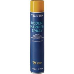 Bodenmarkierspray 750ml gelb Spraydose TECWERK