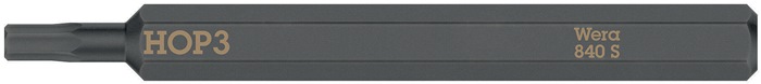 Bit 840 S Hex-Plus 3,0x70mm 1/4 Zoll Hex-Plus 3,0x70mm L.70mm WERA