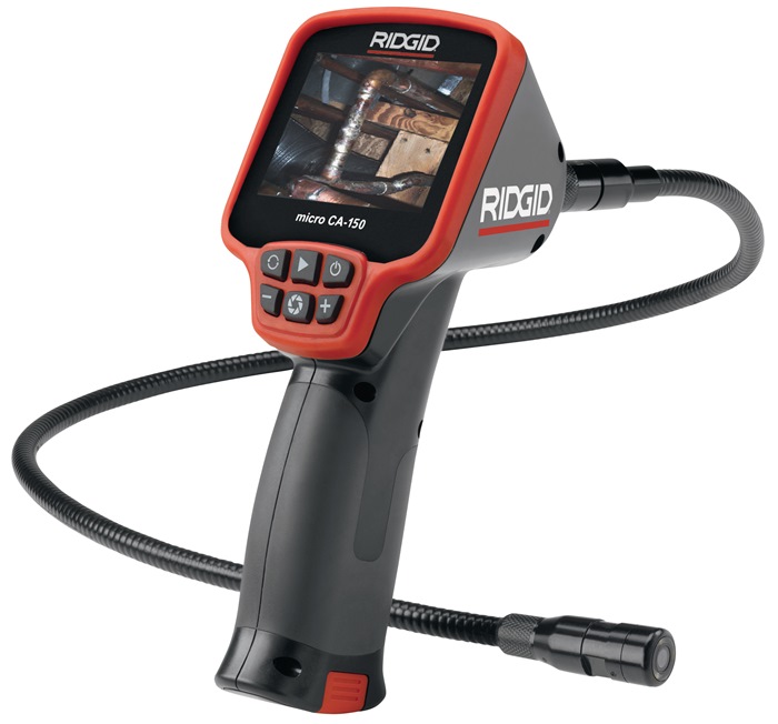 Akku-Inspektionskamera micro CA-150 3,5 Zoll 320x240 17mm LED 4