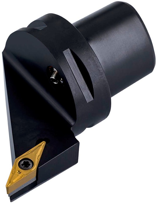 Klemmhalter ISO C5-SVJBR-35060-16 D.50mm m. Polygonkupplung Rechtslauf