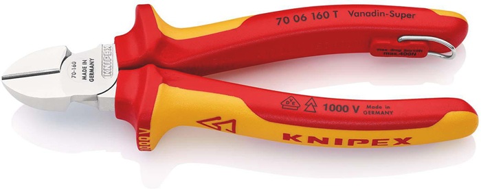 Seitenschneider L.160mm m.Öse VDE Mehrkomp.-Hüllen KNIPEX