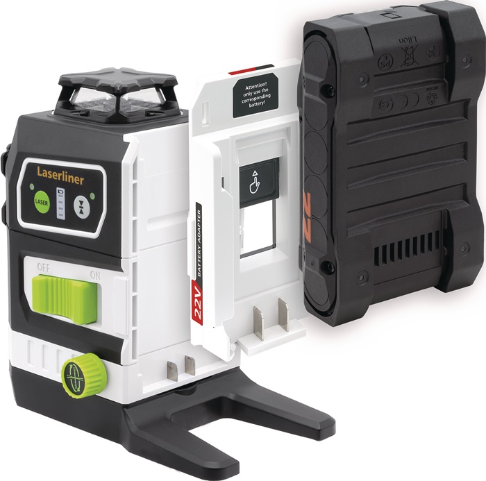 Akku-Adapter PowerAdapter Hilti compatible Multi-18V LASERLINER