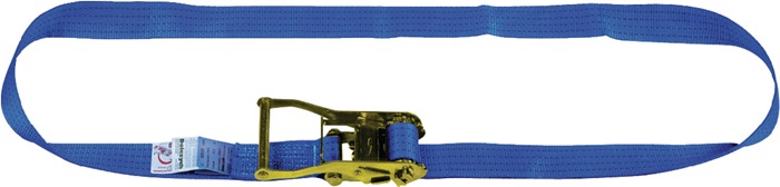 Zurrgurt DIN EN 12195-2 L.5m B.50mm m.Ratsche LC U 3000 daN