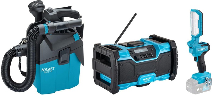 Baustellenradio 9500P-2/3 18V 230V HAZET