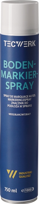 Bodenmarkierspray 750ml weiß Spraydose TECWERK