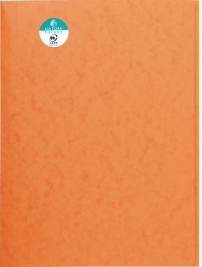 Exacompta Sammelmappe 56409E DIN A4 3Klappen Karton orange