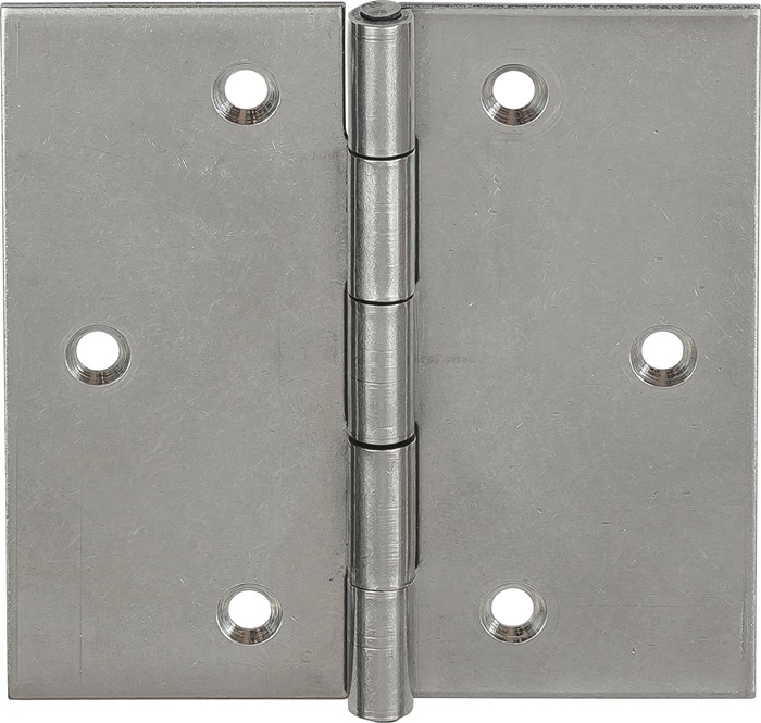 Scharnier 10503 H.70mm B.70mm S.1,2mm VA gerollt,ktg.VORMANN