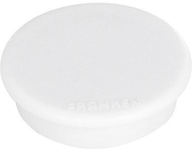 Franken Magnet HM20 09 rund 24mm weiß 10 St./Pack.