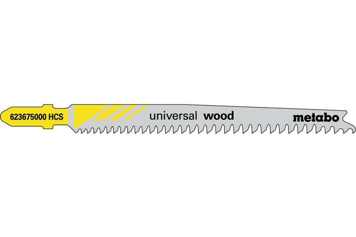 Stichsägeblätter universal wood Nutz-L.91mm Zahnt. progr.HCS Z. geschliffen