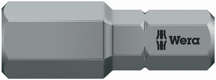 Bit 840/4 Z 1/4 Zoll 5/16 Zoll L.25mm zähhart,HEX-Plus WERA