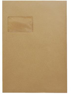 Soennecken Versandtasche 2067 C4 mF sk natronbraun 25 St./Pack.