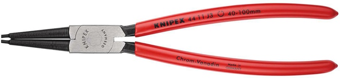 Sicherungsringzange J 3 f.Bohrungen D.40-100mm pol.KNIPEX