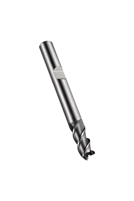 Schaftfräser C907 DIN 844 K D.4mm Schneiden-L.11mm HSS-E-PM ALCRONA 45Grad Z.3
