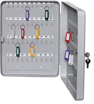 ALCO Schlüsselschrank 893 80Schlüssel lichtgrau
