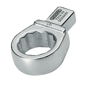 Ringeinsteckwerkzeug 7212-21 SW 21mm 9x12mm CV-Stahl GEDORE