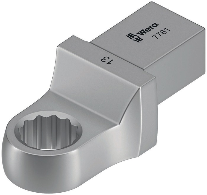 Einsteckringschlüssel 7781 SW 13mm 14x18mm CV-Stahl WERA