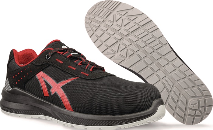Sicherheitsschuh GRID LOW Gr.45 W.11 schwarz/rot S3L ESD FO SR