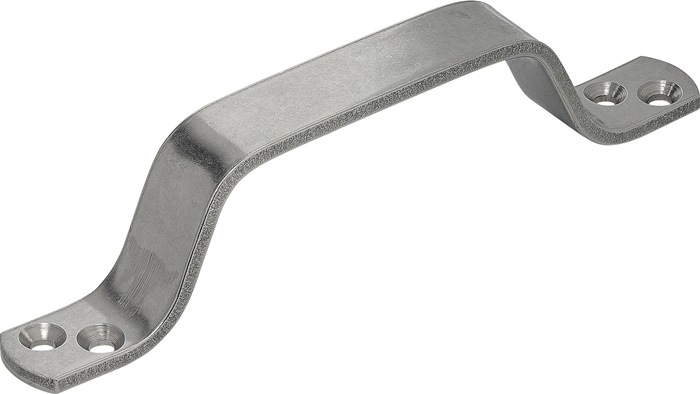 Handgriff L.160mm B.20mm VA Löcher 4 VORMANN