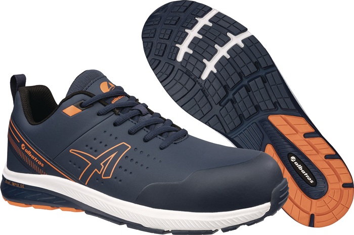 Sicherheitsschuh VIGOR 2 IMPULSE BLUE LOW Gr.42 blau/orange S3S