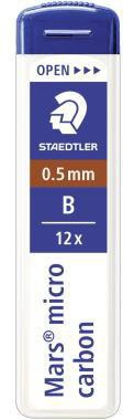 STAEDTLER Feinmine Mars micro carbon 250 05-B 0,5mm 12 St./Pack.