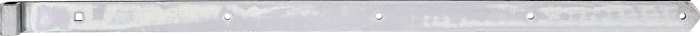 Ladenband L.1000x16x45mm S.5mm STA galv.verz.d.pass.D.16mm rd GAH